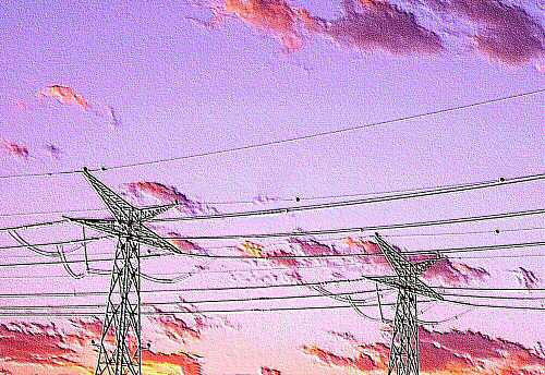Electrified sky	