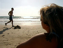 Evening on the beach