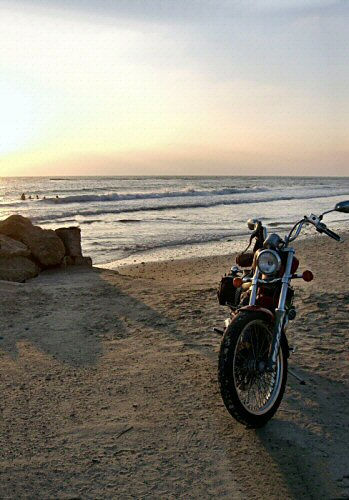 Evening on the beach 2	