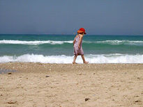 Girl and sea