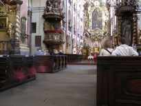 In the church