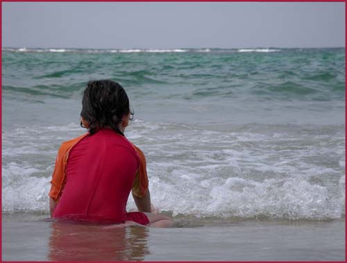 Girl and sea 1 