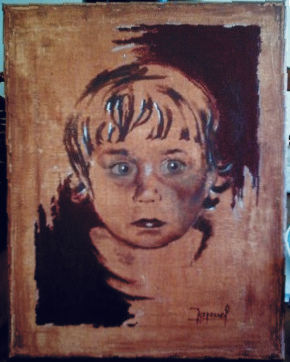 retrato Acrylic Canvas