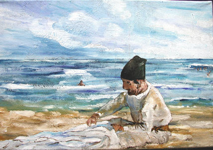 Pescador en la...