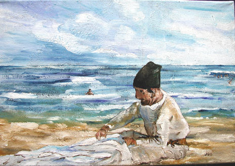 Pescador en la...