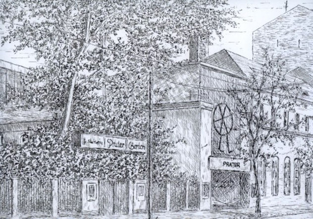 Prenzlmaler:Prater.Kastanienallee.Grafik.Berlin