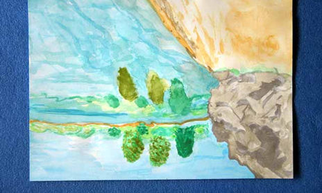 Gouache sobre papel