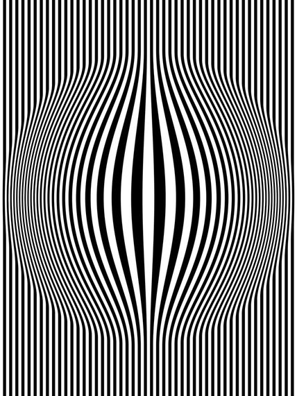 Op Art Bulging...