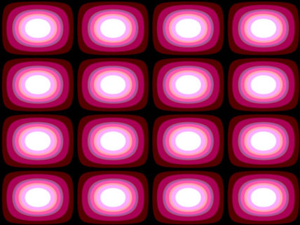 Op Art Magenta...