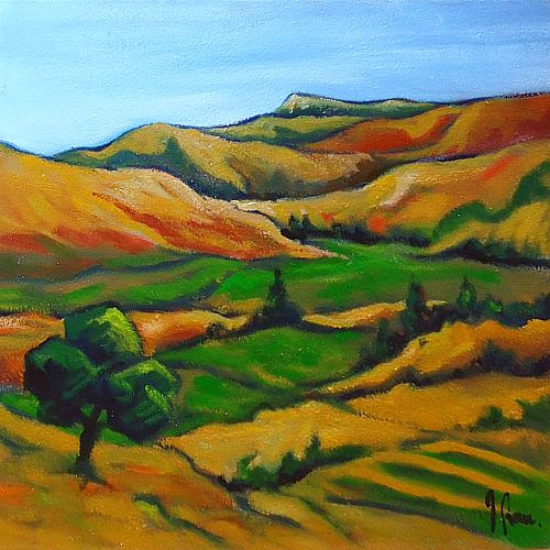 Paisaje 3 (estudio al óleo)