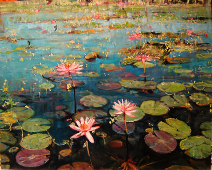 Nenufares en flor lV