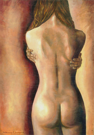 El abrazo Oil Canvas Nude Paintings