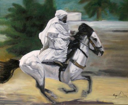 Beduino a cavalo