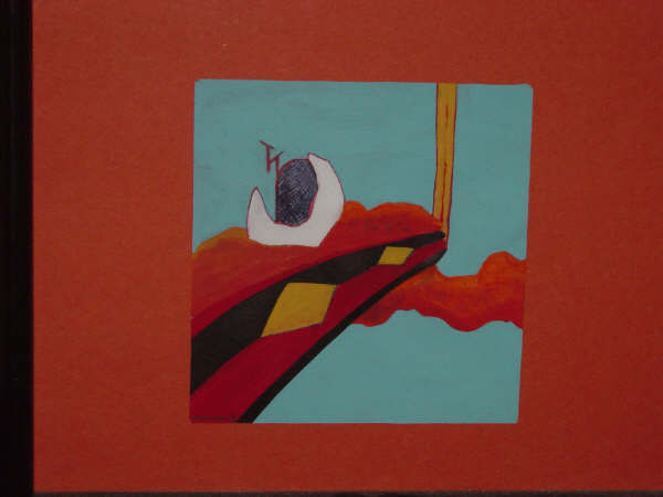 Lagarto Acrylic Card