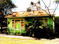 Casa en piedra blanca