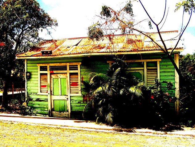 Casa en piedra blanca 