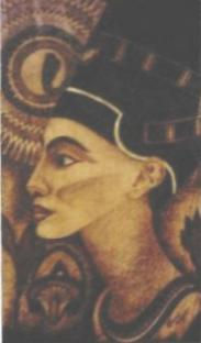 Egipto - Nefertiti Monoprint