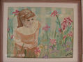 NINA CON FLORES