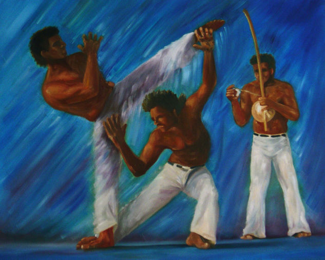 Capoeira Oil Canvas Landscaping