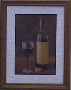 Vinho e taça