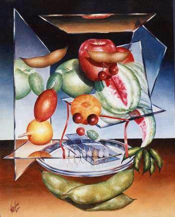 bodegon (ocho maestros discutiendo sobre el arte)