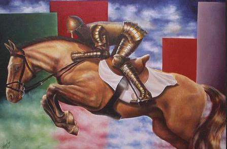 serie jinete invisible (caballo uno)