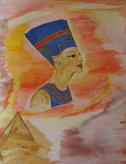 Deserto - egipto Watercolour Card Others