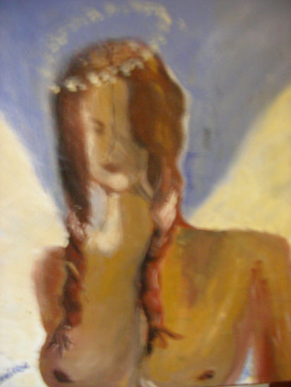 Angel Oil Canvas Nude Paintings