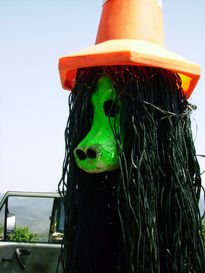 monstro verde de Zambi