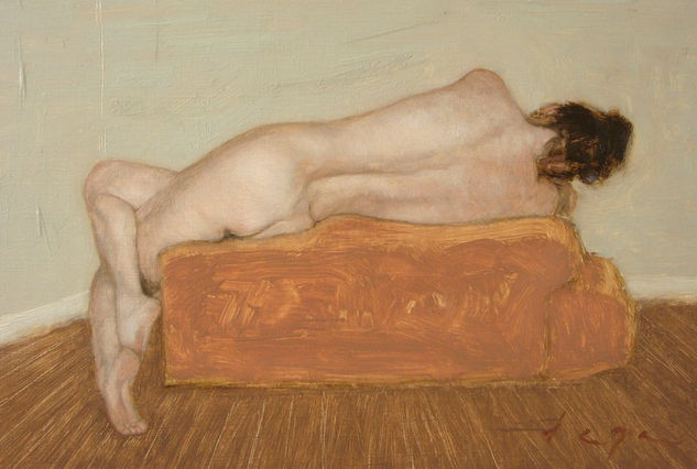 Color study B Oil Panel Nude Paintings