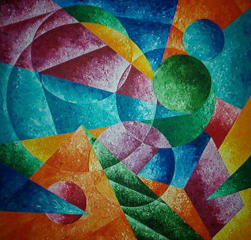 abstracto Óleo Lienzo Paisaje