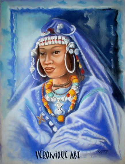 berbère bleue