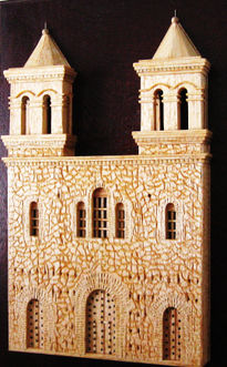 Facade church of...
