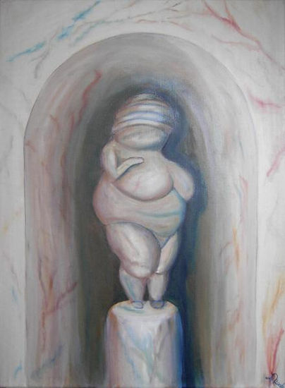 Venus XII Oil Canvas Figure Painting