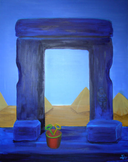 Portal IV Oil Canvas Landscaping