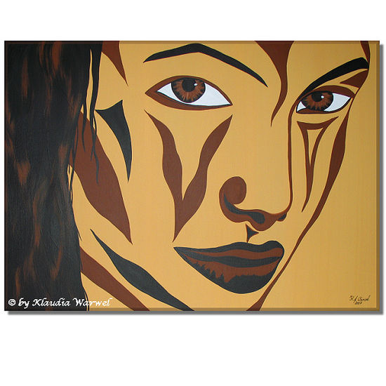 Joanna Acrylic Canvas Figure Painting