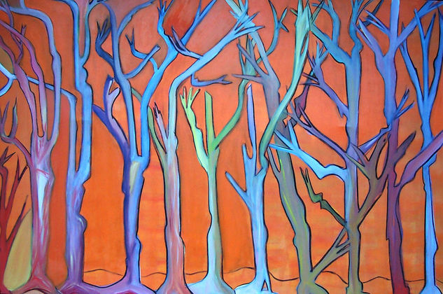 El bosque Oil Canvas Others