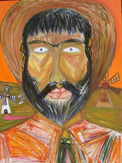 Sancho Panza Oil Canvas Others