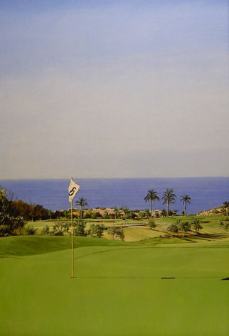 Golf de Algarve Acrylic Canvas Landscaping