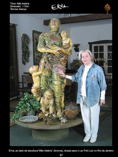 Erna Y and Sculpture