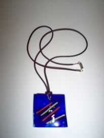 Fused Glass Pendant