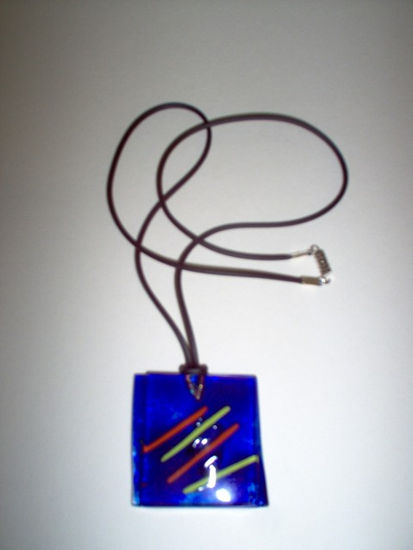 Fused Glass Pendant 