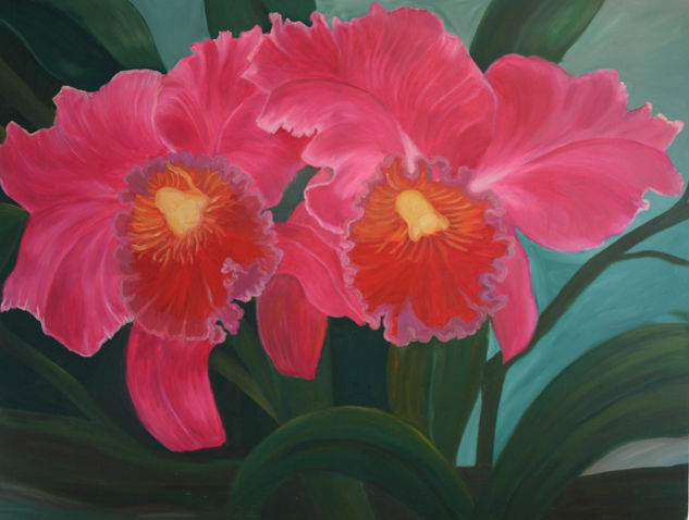 Orquídeas I Oil Canvas