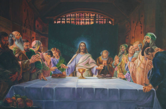 La última Cena Oil Canvas