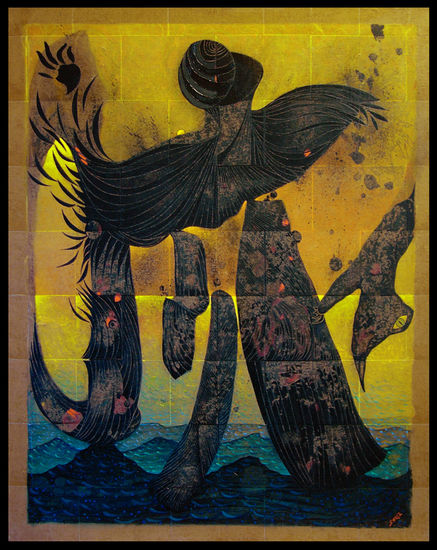 la caida de Icaro Oil Canvas Others