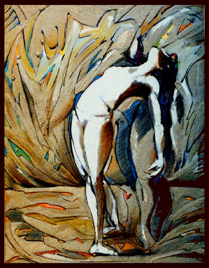 danse Oil Canvas Figure Painting