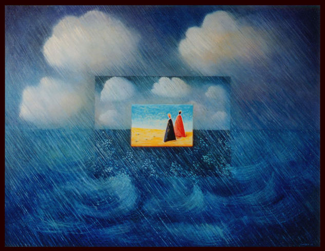 lluvia - pluie Oil Canvas Others