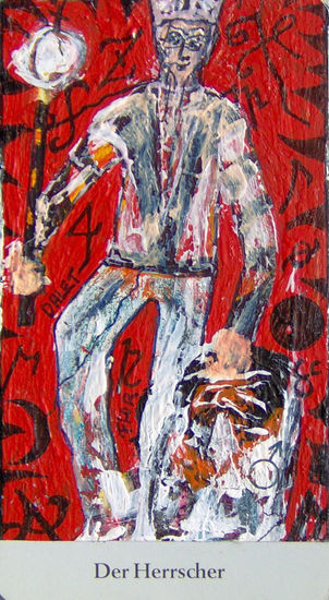 Der Kaiser Acrylic Paper Figure Painting