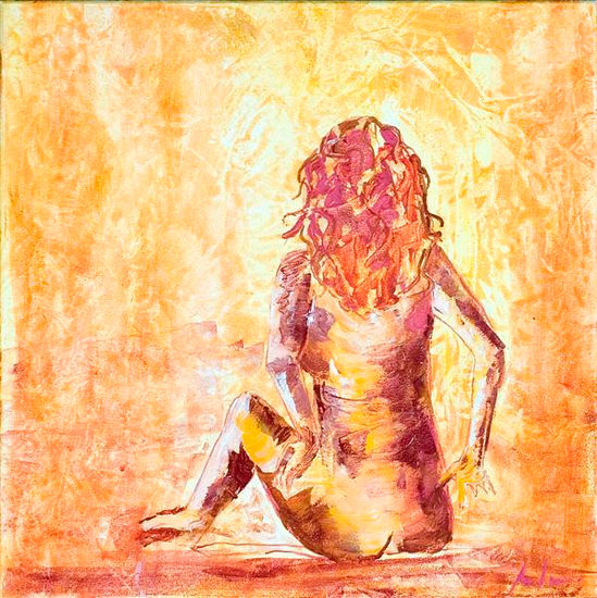 Arena Acrylic Canvas Nude Paintings