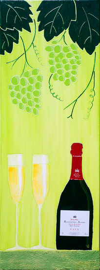 Brindamos? Acrylic Canvas Still Life Paintings